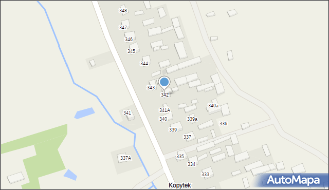 Biszcza, Biszcza, 342, mapa Biszcza