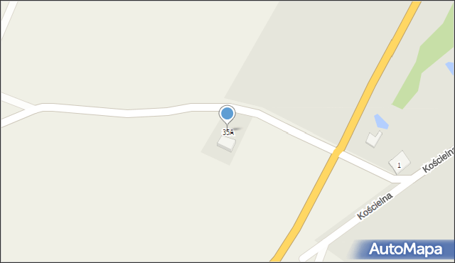 Bisztynek-Kolonia, Bisztynek-Kolonia, 35A, mapa Bisztynek-Kolonia