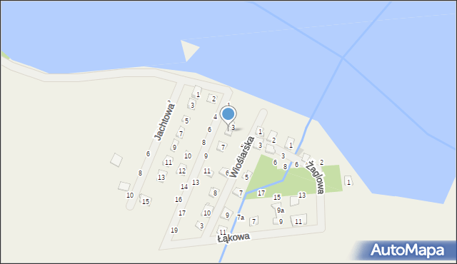 Cerekwica, Biwakowa, 5, mapa Cerekwica