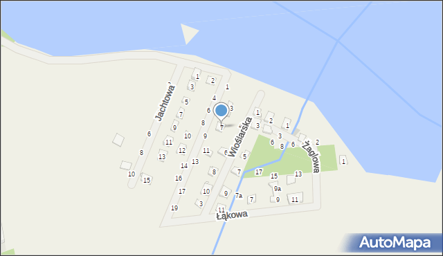 Cerekwica, Biwakowa, 7, mapa Cerekwica