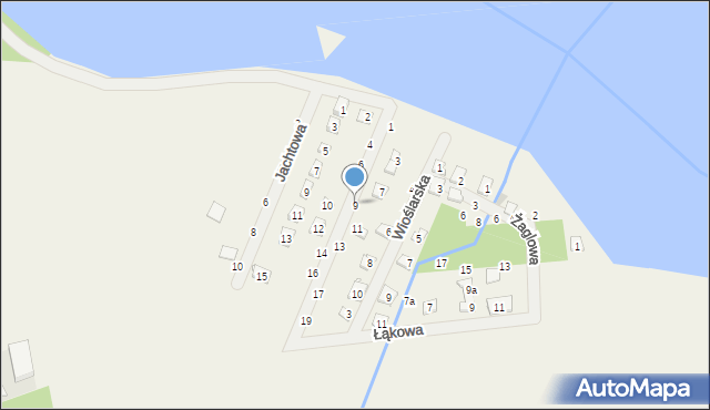 Cerekwica, Biwakowa, 9, mapa Cerekwica