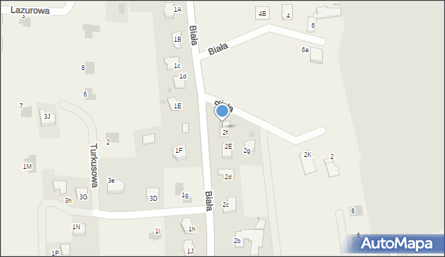 Jawiszowice, Biała, 3f, mapa Jawiszowice