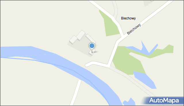 Ksawerów, Biechowy, 7, mapa Ksawerów