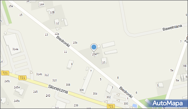 Lesznowola, Biedronki, 10A, mapa Lesznowola