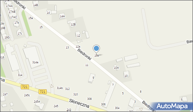 Lesznowola, Biedronki, 10b, mapa Lesznowola