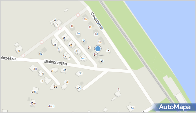 Mysłowice, Białobrzeska, 1w, mapa Mysłowice