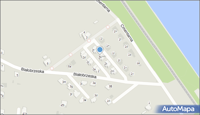 Mysłowice, Białobrzeska, 2h, mapa Mysłowice