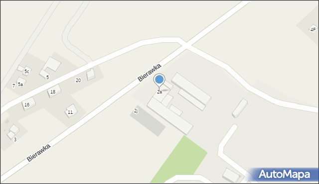 Pilchowice, Bierawka, 2a, mapa Pilchowice