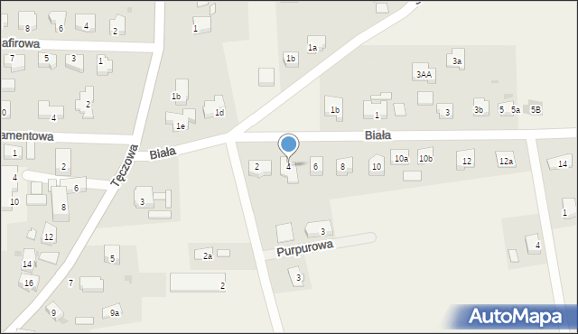 Ruszowice, Biała, 4, mapa Ruszowice