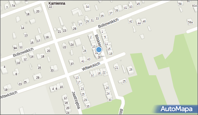 Skarżysko-Kamienna, Bilskiego, 18, mapa Skarżysko-Kamienna