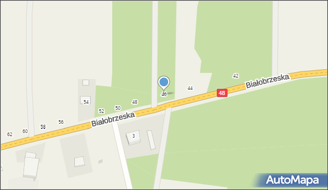 Stromiec, Białobrzeska, 46, mapa Stromiec