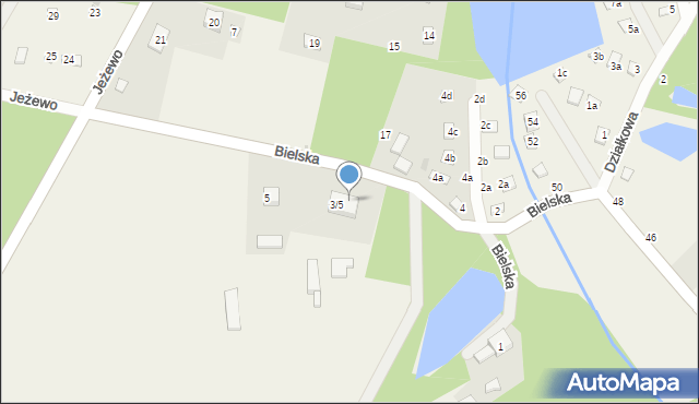 Szczawin, Bielska, 3/5, mapa Szczawin