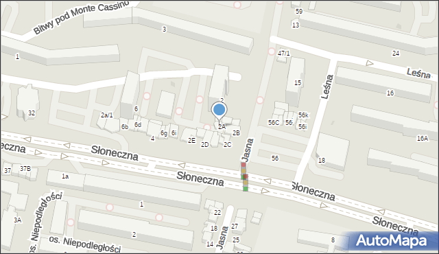 Tarnów, Bitwy o Wał Pomorski, 2k, mapa Tarnów