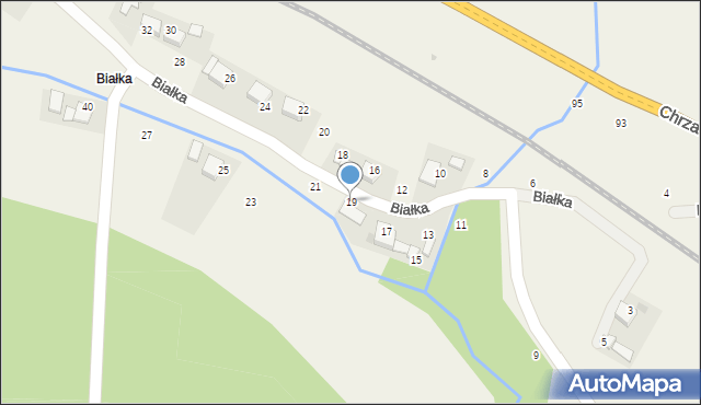 Wola Filipowska, Białka, 19, mapa Wola Filipowska