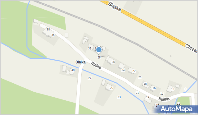 Wola Filipowska, Białka, 28, mapa Wola Filipowska