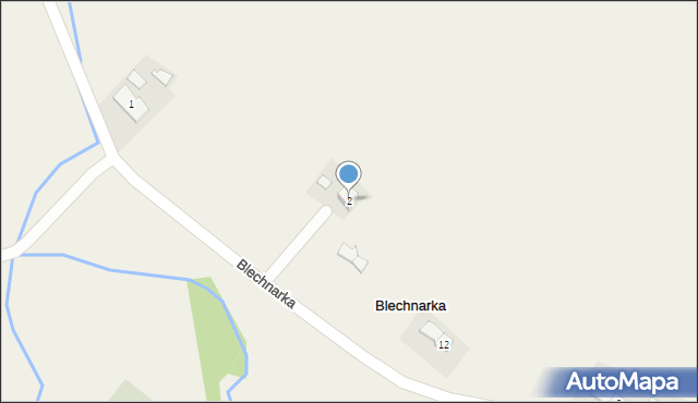 Blechnarka, Blechnarka, 2, mapa Blechnarka