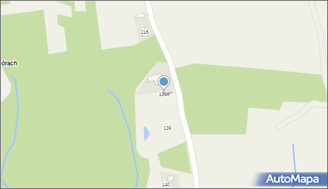 Błędowa Zgłobieńska, Błędowa Zgłobieńska, 139A, mapa Błędowa Zgłobieńska