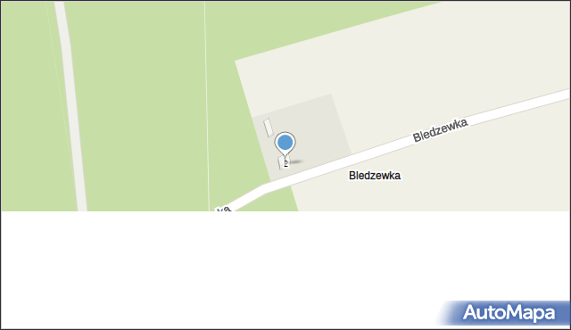 Bledzewka, Bledzewka, 2, mapa Bledzewka