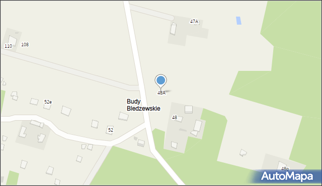 Bledzewo, Bledzewo, 48A, mapa Bledzewo