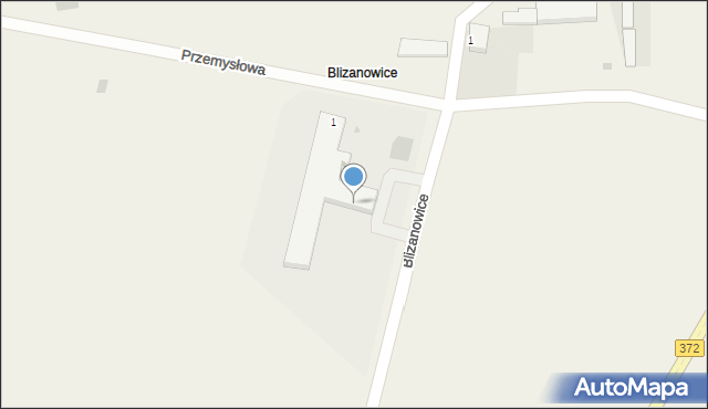 Blizanowice, Blizanowice, 20, mapa Blizanowice