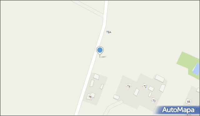 Błonie, Błonie, 78, mapa Błonie