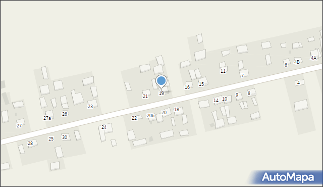 Błotnowola, Błotnowola, 19, mapa Błotnowola
