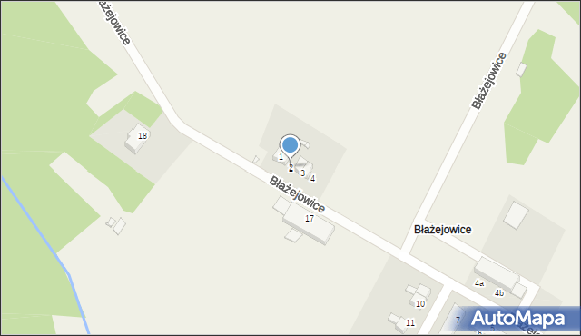 Borkowice, Błażejowice, 2, mapa Borkowice