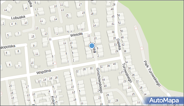 Koszalin, Bliska, 3, mapa Koszalina