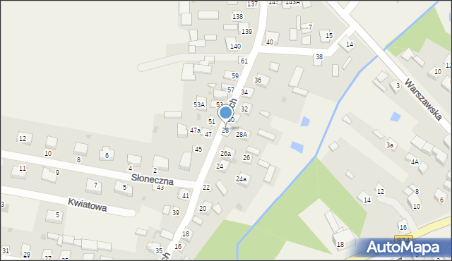 Kurów, Blich, 28, mapa Kurów