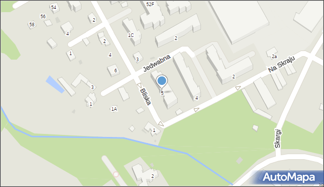 Milanówek, Bliska, 5, mapa Milanówek