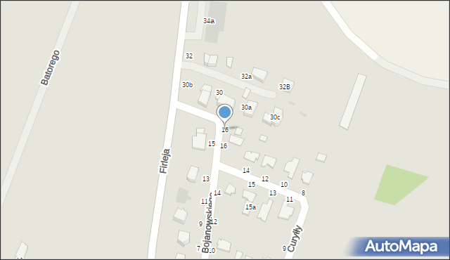 Radomyśl Wielki, bł. Bojanowskiego Edmunda, 16, mapa Radomyśl Wielki