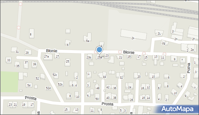 Solec Kujawski, Błonie, 23a, mapa Solec Kujawski