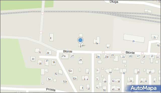 Solec Kujawski, Błonie, 6, mapa Solec Kujawski