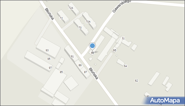 Tarczyn, Błońska, 68, mapa Tarczyn