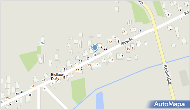 Terespol, Błotków, 16, mapa Terespol