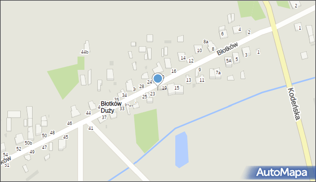 Terespol, Błotków, 21, mapa Terespol