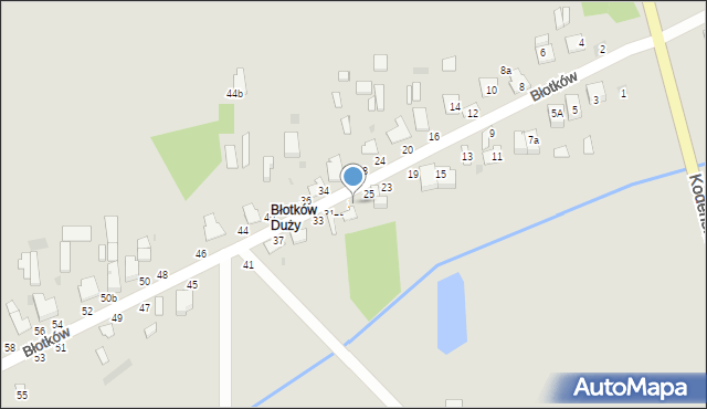 Terespol, Błotków, 27, mapa Terespol