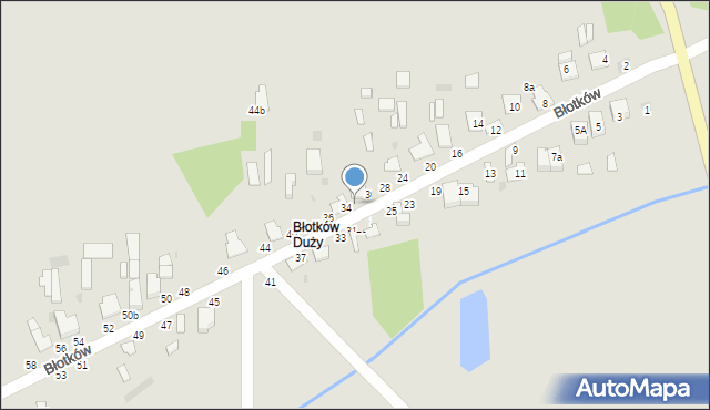 Terespol, Błotków, 32, mapa Terespol