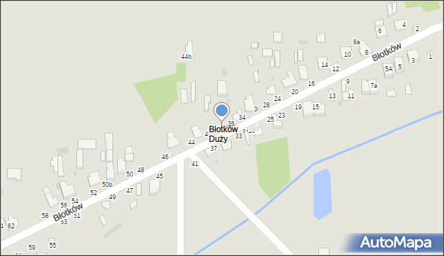 Terespol, Błotków, 38, mapa Terespol