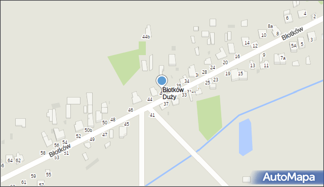 Terespol, Błotków, 40, mapa Terespol