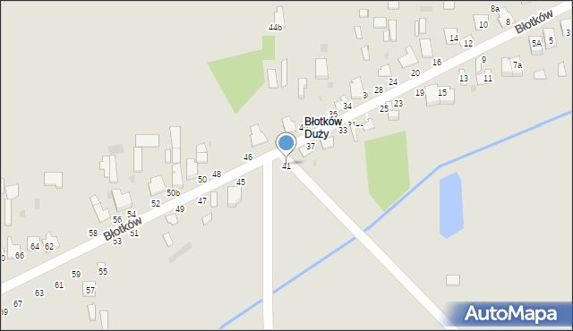 Terespol, Błotków, 41, mapa Terespol