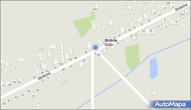 Terespol, Błotków, 43, mapa Terespol