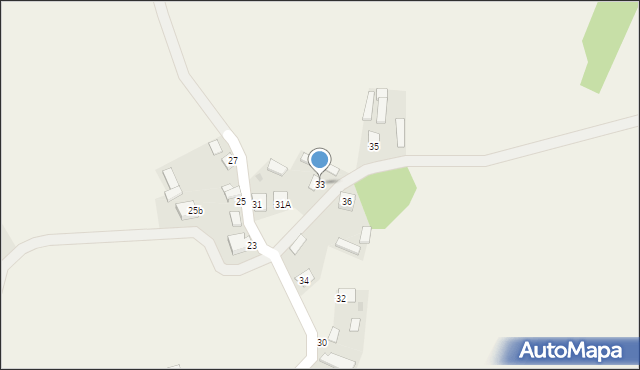 Wolina, Błonie, 33, mapa Wolina