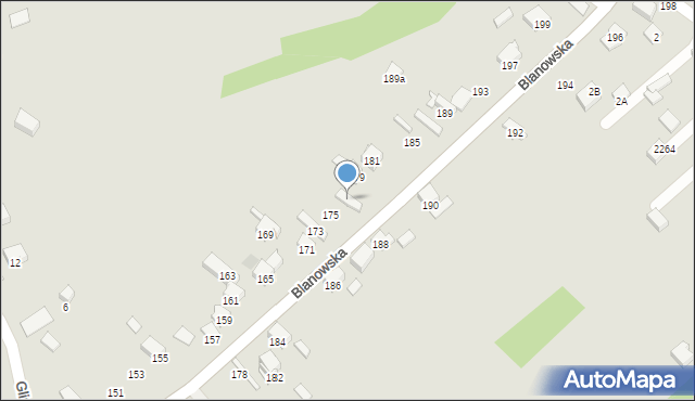 Zawiercie, Blanowska, 177, mapa Zawiercie