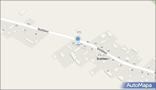 Bobliwo, Bobliwo, 55A, mapa Bobliwo