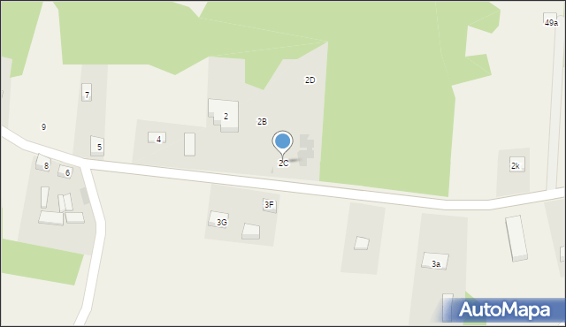 Bobolice, Bobolice, 2C, mapa Bobolice