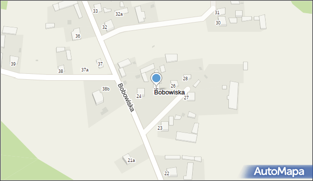 Bobowiska, Bobowiska, 25, mapa Bobowiska