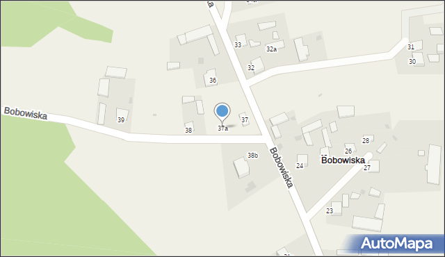 Bobowiska, Bobowiska, 37a, mapa Bobowiska