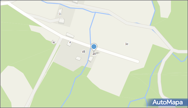 Bóbrka, Bóbrka, 4A, mapa Bóbrka