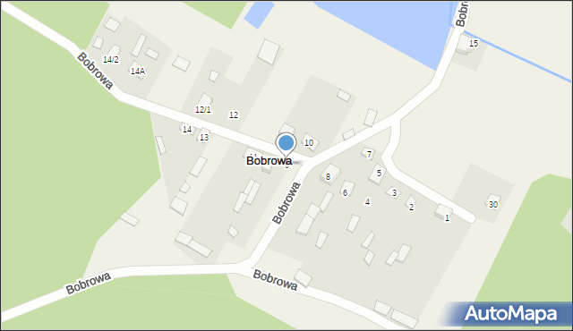 Bobrowa, Bobrowa, 9, mapa Bobrowa